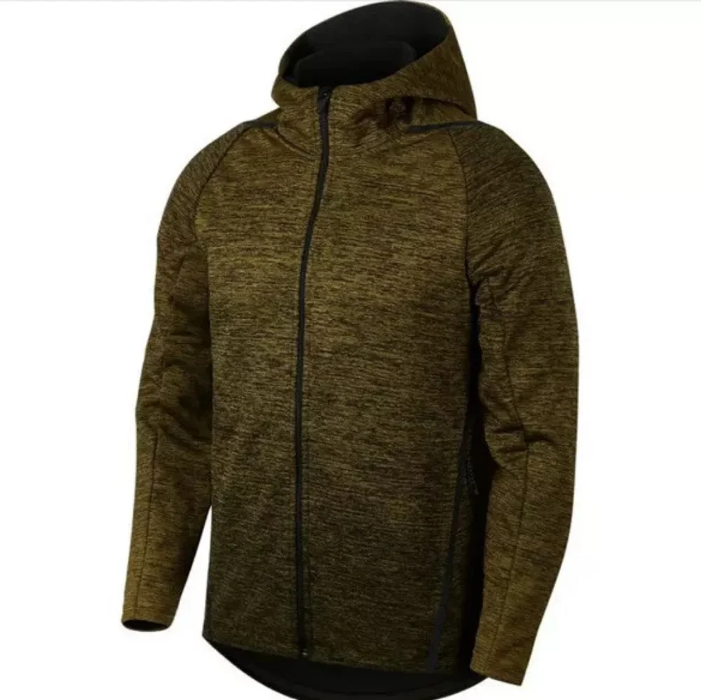 Nike Therma Sphere Training Jacket Olive Green Canvas Black Men Size XL